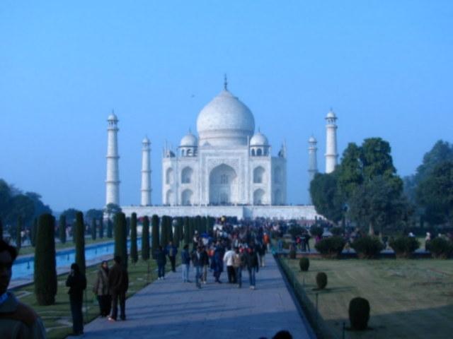 (Courtesy photo) Distant view of the Taj Mahal.