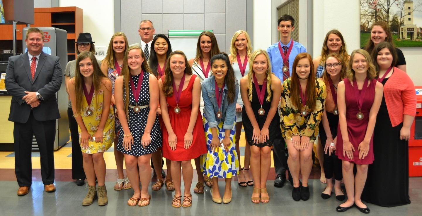 WHS students honored for academics – Muleskinner