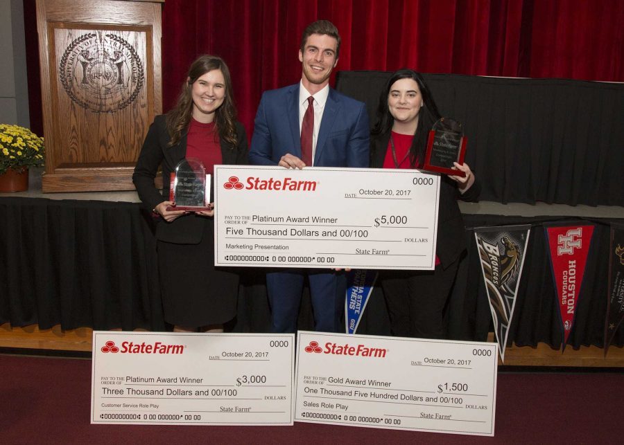 Students earn cash, education, and experience at sales competition