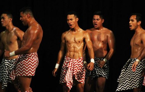 The Polynesian dancers performing at the Family Weekend Talent Show. (Photos by Kaitlin Brothers/News Editor)