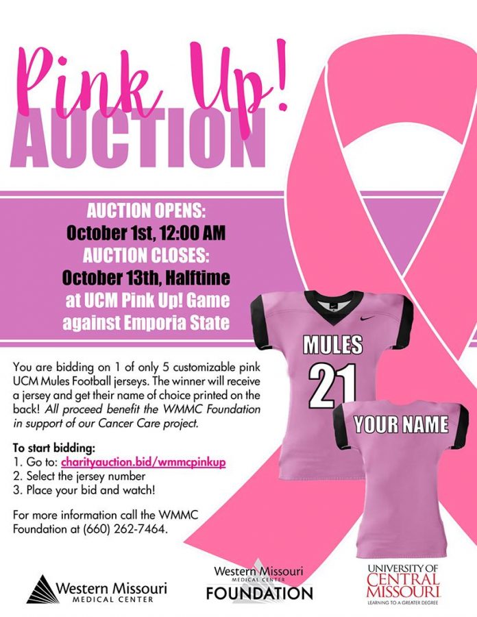 WMMC and UCM Athletics partner for Pink Up! Auction