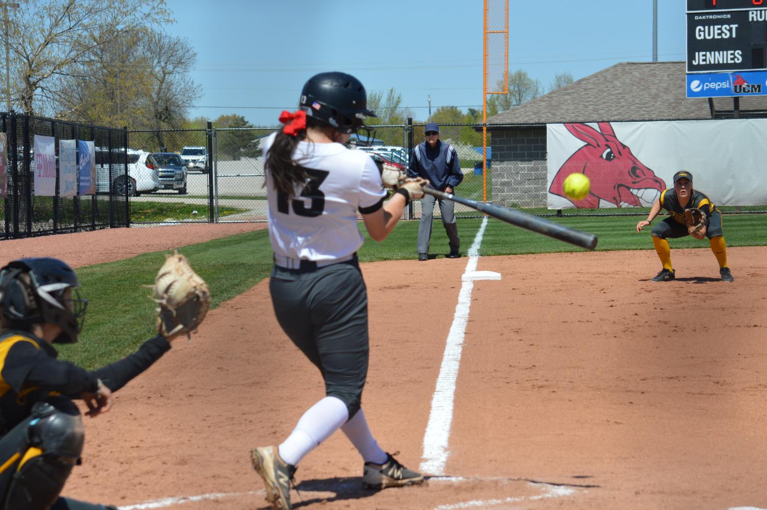 Jennies%E2%80%99+Softball+Wins+Double+Header+Against+Fort+Hays+Lady+Tigers