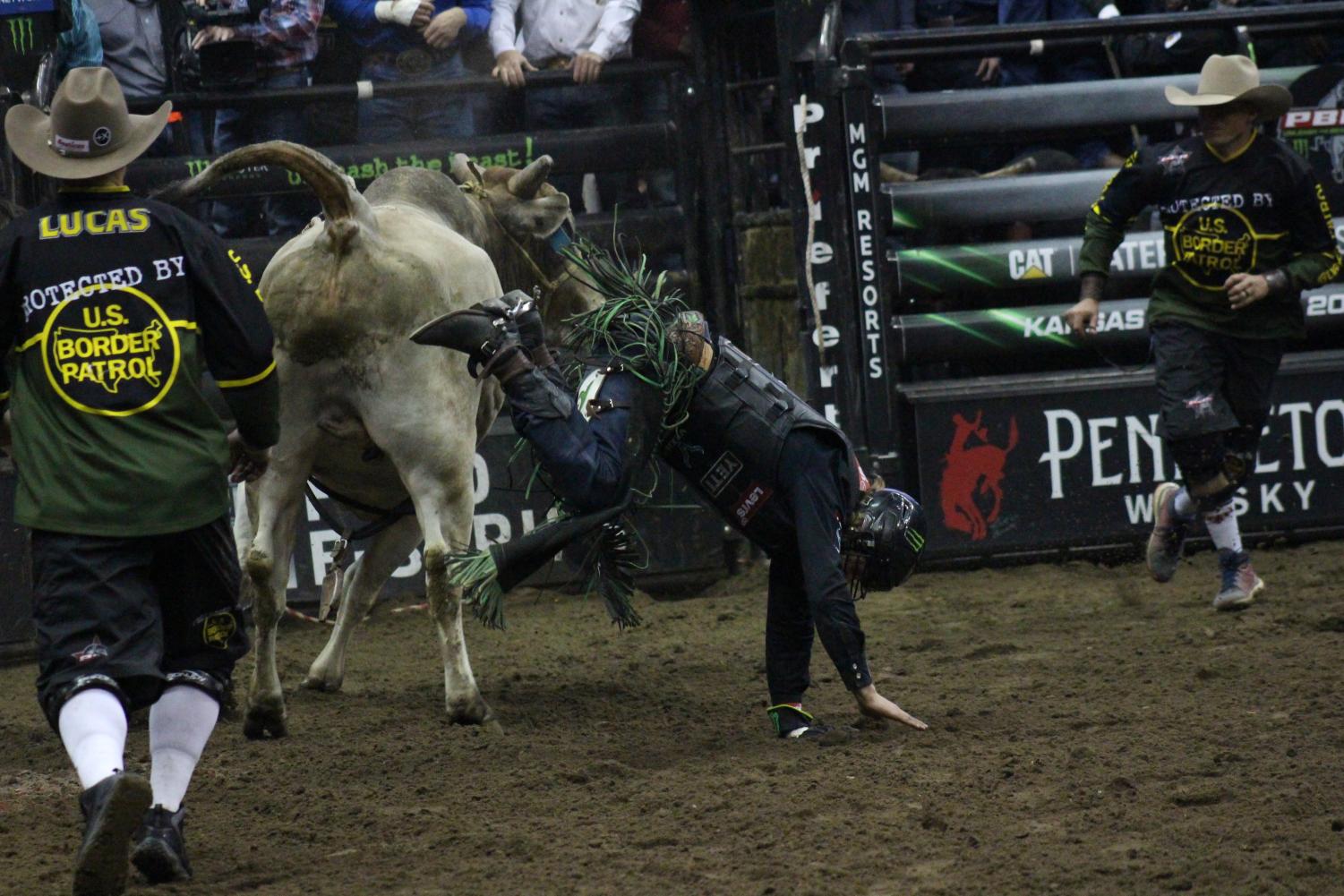 Cowboys+%26+Covid-19%3A+Professional+Bull+Riding+Event+Hosted+in+Kansas+City