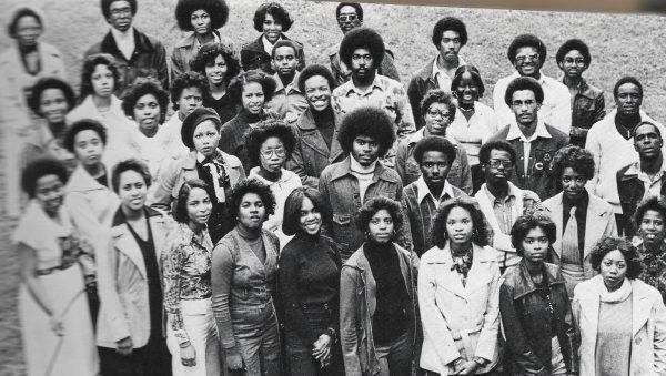 Photo of the 1978 Association of Black Collegiates. Submitted photo by UCM McClure Archives. 