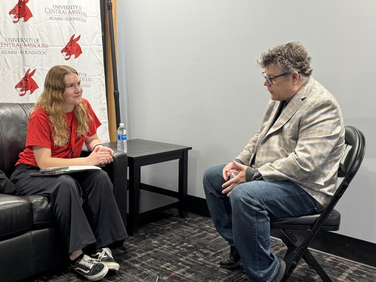 Sean Astin speaks about childhood experiences in the film industry and his relationship with his mother, Patty Duke, who suffered from bipolar disorder. Astin spoke as part of the Oppenheimer Symposium hosted by University of Central Missouri on April 12.