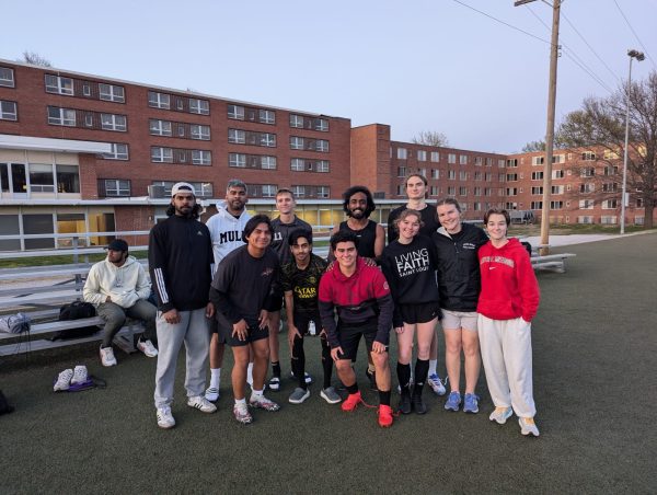 An intramural soccer team smiles for the camera after their last game in the 2025 spring semester. The Student Recreation and Wellness Center will be offering 14 sports to students, faculty and staff this fall. (Submitted by Becca Green)