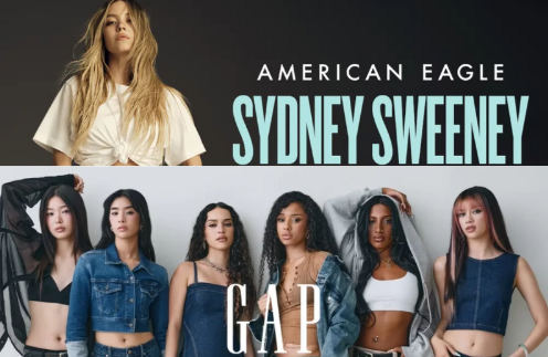 Dueling Denim: American Eagle and GAP Battle for Spotlight with Star-Powered Ads